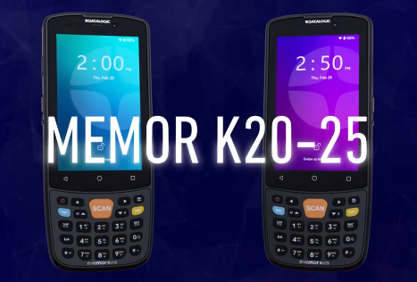 超凡卓越|Datalogic得利捷Memor K20-25 - 功能全面的按鍵式移動終端現已上市！